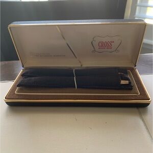 Vintage 14k Cross Gold Filled pen and mechanical pencil set.